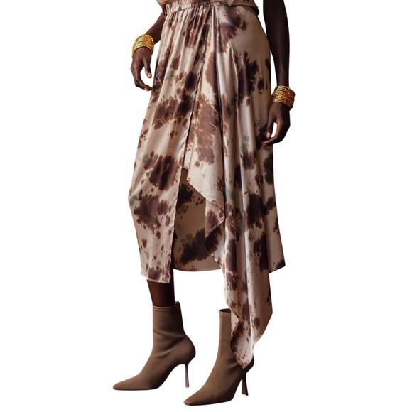 NEW MES DEMOISELLES skirt metro in meteor